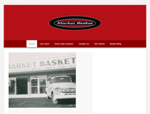 Tablet Screenshot of marketbasketliquors.com